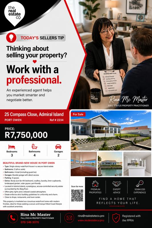 3 Bedroom Property for Sale in Port Owen Western Cape